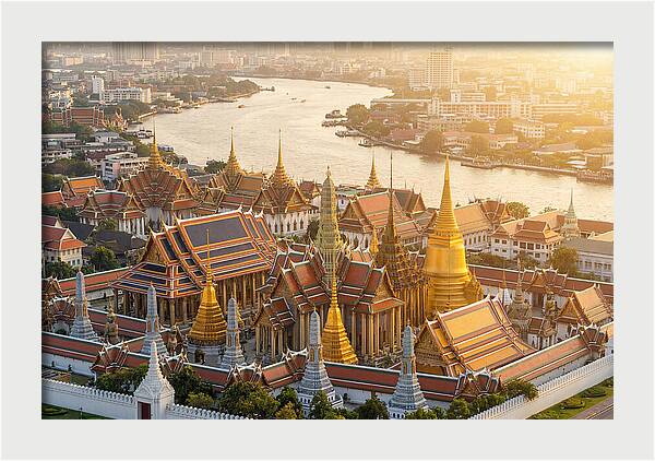 Golden Hour Over Grand Palace