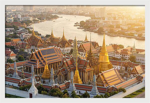 Golden Hour Over Grand Palace