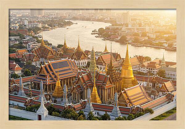 Golden Hour Over Grand Palace