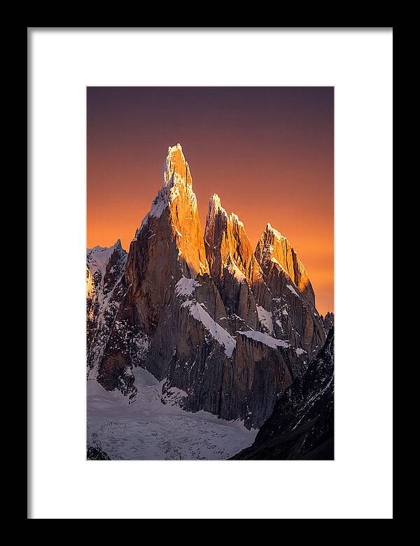 Golden Hour Over Iconic Peaks