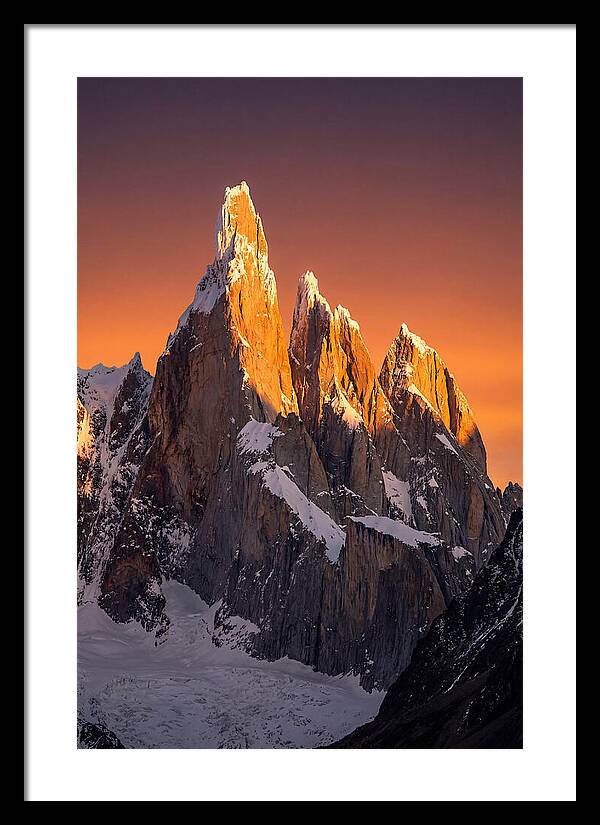 Golden Hour Over Iconic Peaks