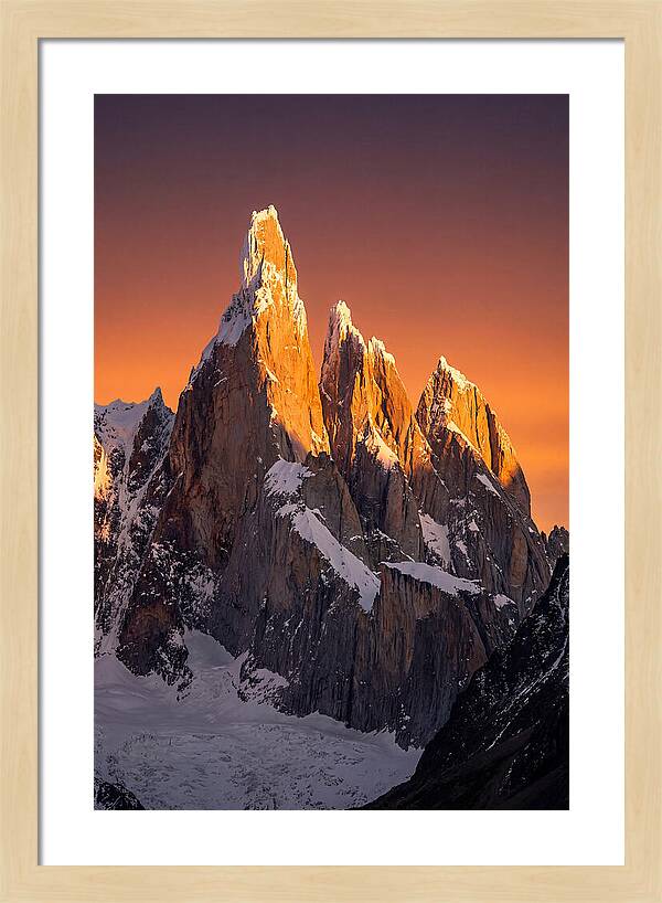 Golden Hour Over Iconic Peaks