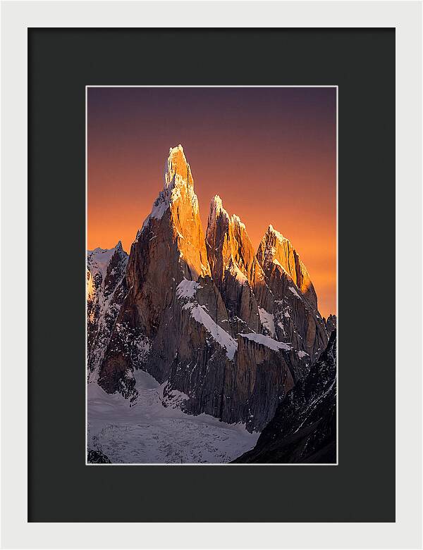 Golden Hour Over Iconic Peaks