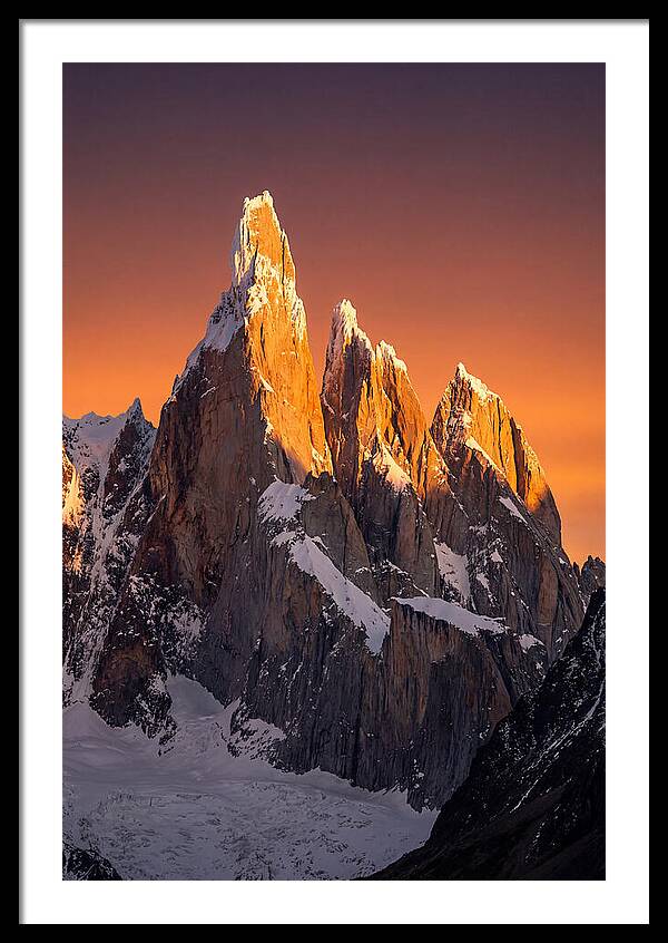 Golden Hour Over Iconic Peaks