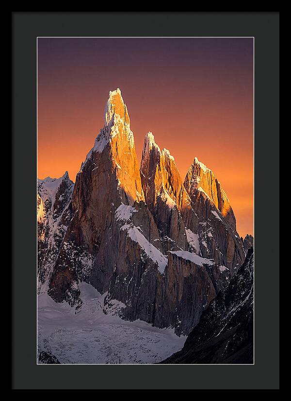 Golden Hour Over Iconic Peaks