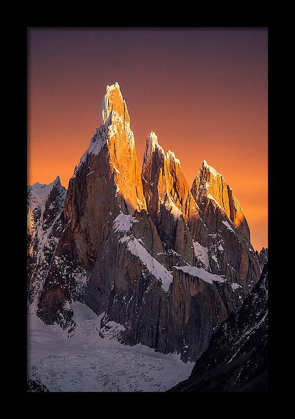 Golden Hour Over Iconic Peaks