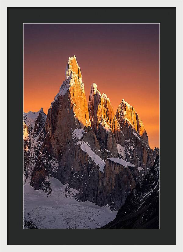 Golden Hour Over Iconic Peaks