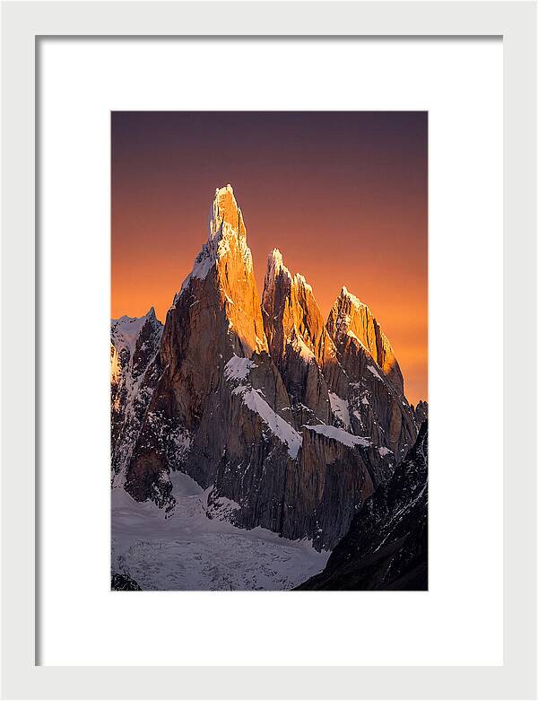 Golden Hour Over Iconic Peaks