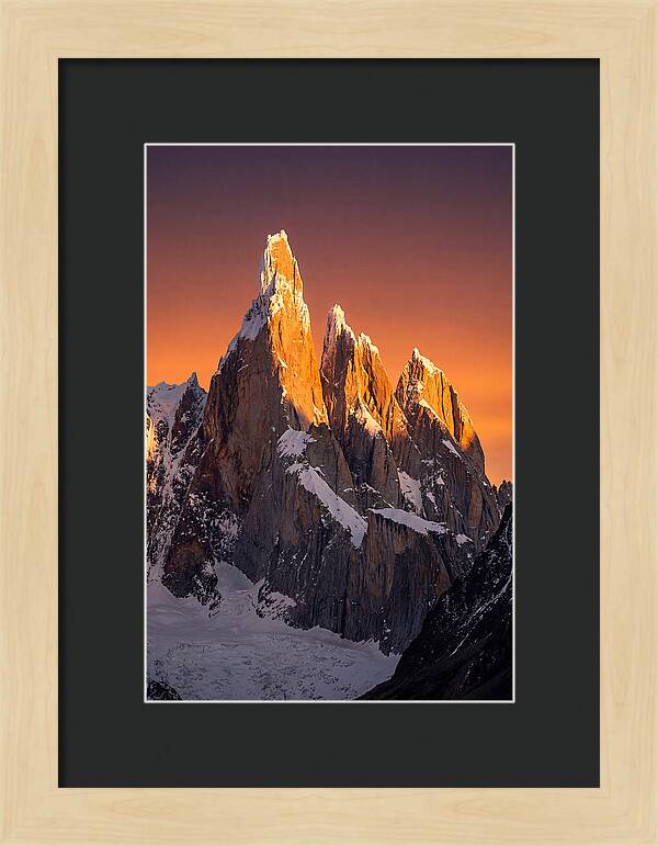 Golden Hour Over Iconic Peaks