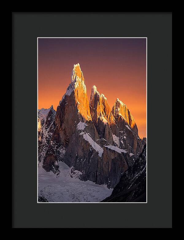 Golden Hour Over Iconic Peaks