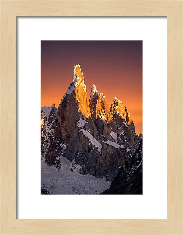 Golden Hour Over Iconic Peaks