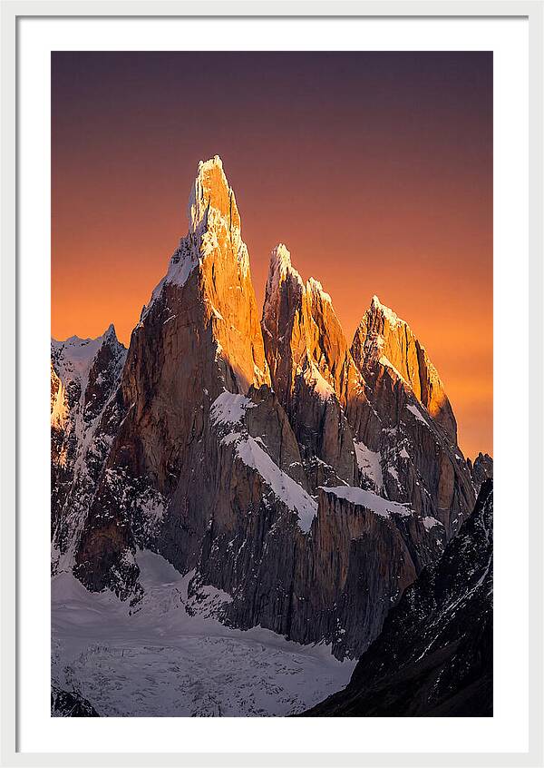 Golden Hour Over Iconic Peaks