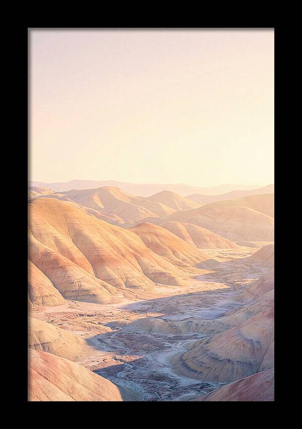Golden Hour Over Painted Hills