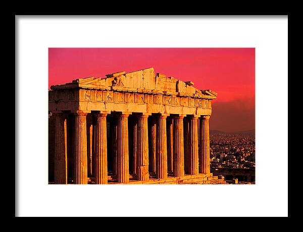 Golden Hour Over Parthenon