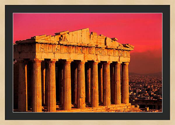 Golden Hour Over Parthenon