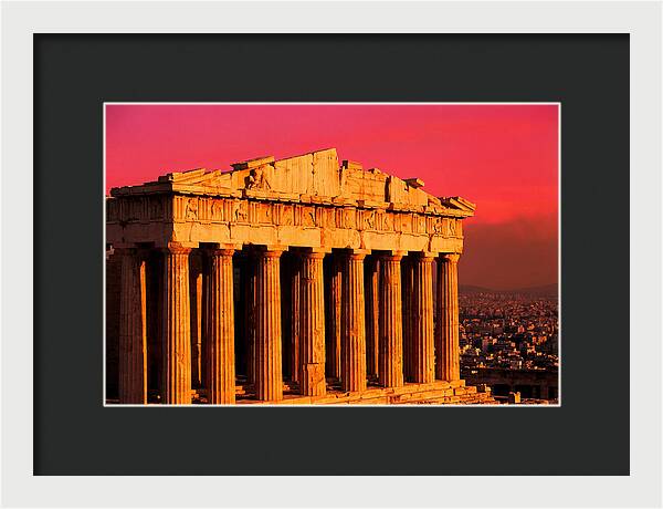 Golden Hour Over Parthenon