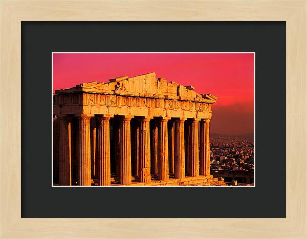 Golden Hour Over Parthenon