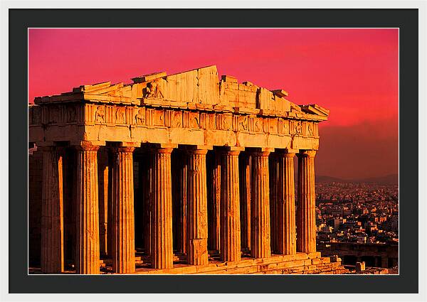 Golden Hour Over Parthenon