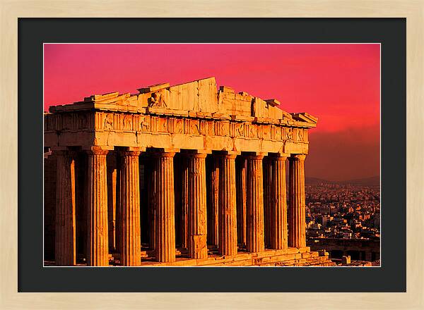 Golden Hour Over Parthenon