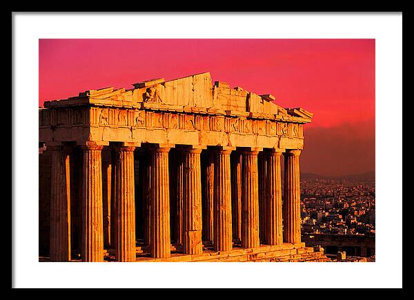 Golden Hour Over Parthenon