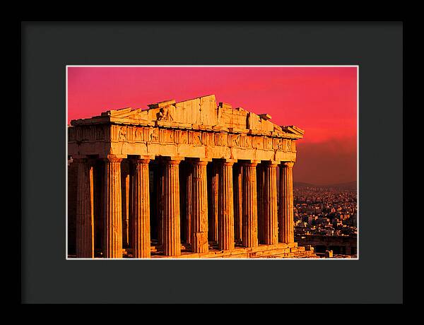 Golden Hour Over Parthenon
