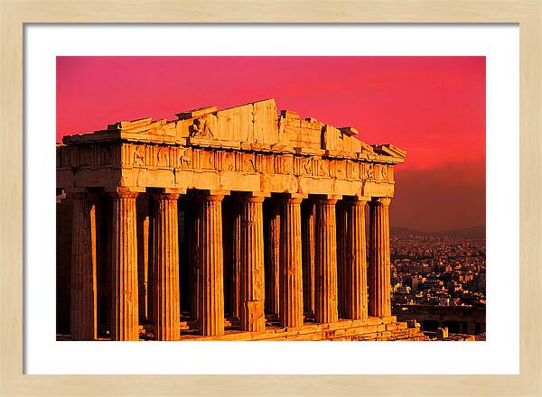 Golden Hour Over Parthenon