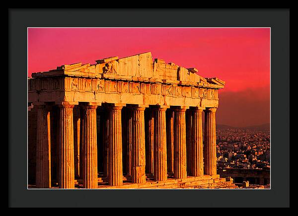 Golden Hour Over Parthenon