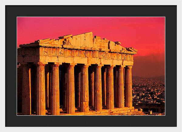 Golden Hour Over Parthenon