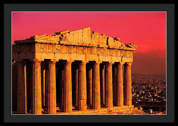 Golden Hour Over Parthenon