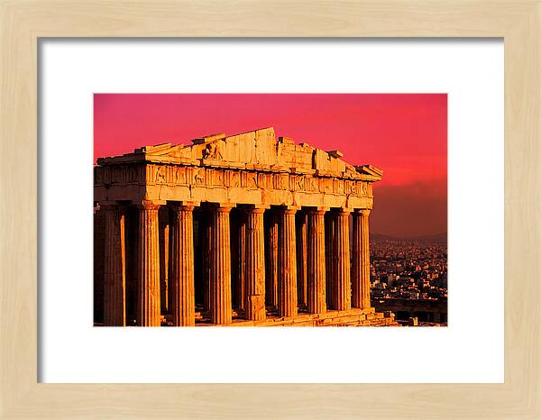 Golden Hour Over Parthenon