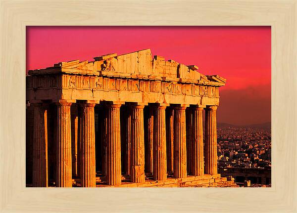 Golden Hour Over Parthenon