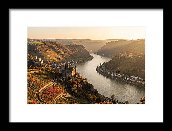 Golden Hour Over Rhine Gorge