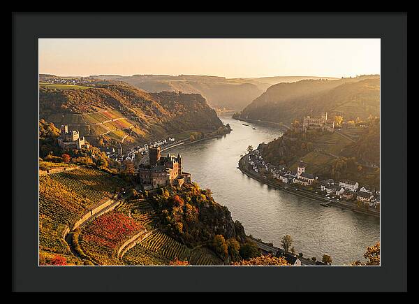 Golden Hour Over Rhine Gorge