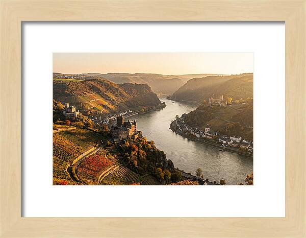 Golden Hour Over Rhine Gorge