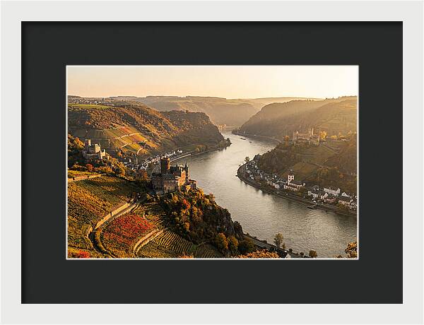 Golden Hour Over Rhine Gorge