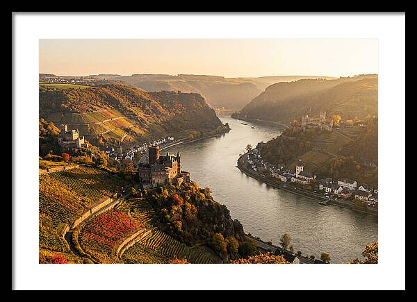 Golden Hour Over Rhine Gorge
