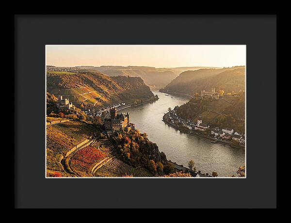 Golden Hour Over Rhine Gorge