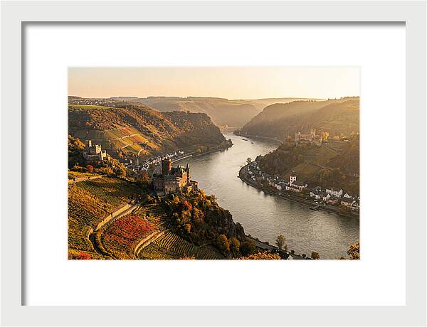 Golden Hour Over Rhine Gorge