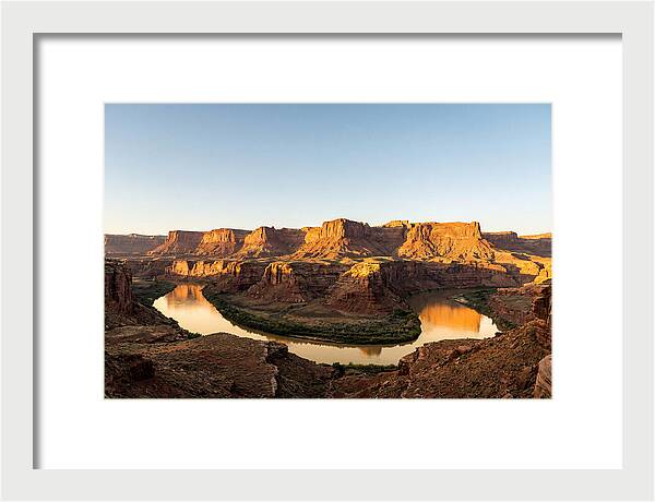 Golden Hour Over The Canyon