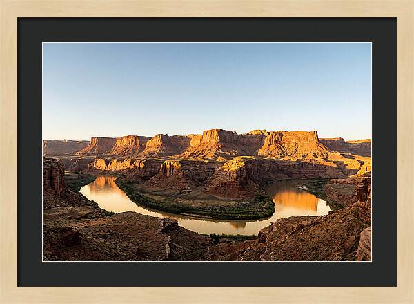 Golden Hour Over The Canyon
