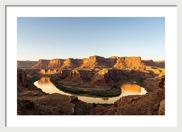 Golden Hour Over The Canyon