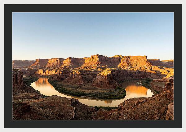 Golden Hour Over The Canyon