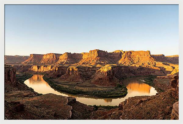 Golden Hour Over The Canyon