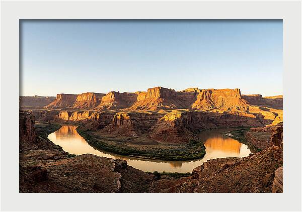 Golden Hour Over The Canyon