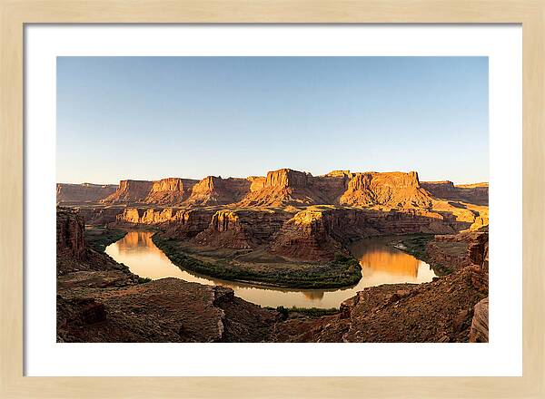 Golden Hour Over The Canyon