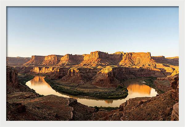 Golden Hour Over The Canyon