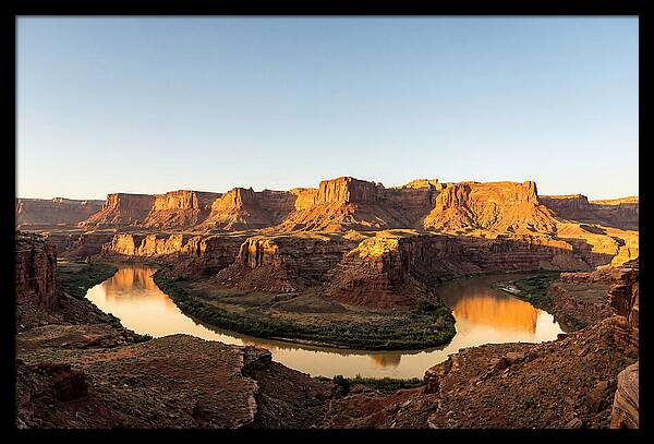 Golden Hour Over The Canyon