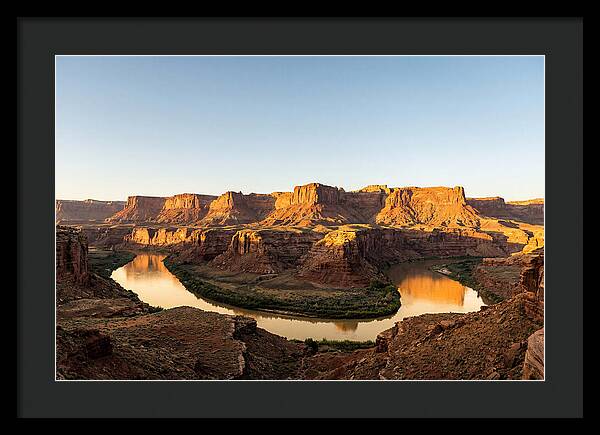 Golden Hour Over The Canyon
