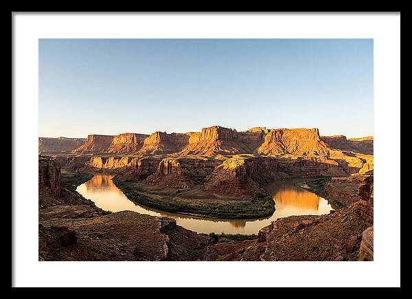 Golden Hour Over The Canyon