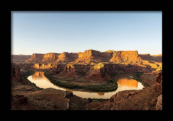 Golden Hour Over The Canyon